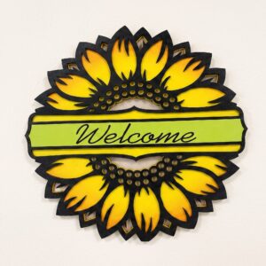 Sunflower Welcome Hanger