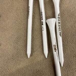 The Personalized Wood Golf Tees